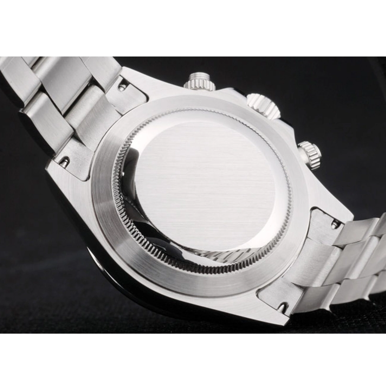 MiroTime 0811 Swiss Rolex Daytona Stainless Steel Bracelet White Dial 80297
